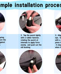 Step-by-step installation of 16 Piece Trailer Leaf Spring Bushing Kit with Heavy Duty Nylon Shackle Bushings for double eye springs.