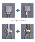 Upgrade comparison of Extra Long 96 Inch Stainless Steel Hand Held Shower Hose With Brass Insert In Brushed Nickel