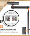 Detailed user guide for Heavy Duty Aluminum RV Table Leg Equipped With 360 Swivel And Adjustable Height Plus Space Saving Bracket.