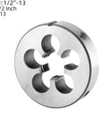 Pro Grade 1/2 Inch 13 UNC Tap And Die Set For Right Hand Threads Machine Thread Tap And Die High Speed Steel Tap Die close-up