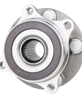 Front view of Pair Of Front Wheel Hub Bearing Assembly For 2011 2017 Lexus CT200h 2010 2016 Toyota Prius And 2012 2015 Prius Plug In