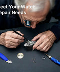 All In One Watch Battery Replacement Tool Kit With Adjustable Case Opener Back Remover Tweezers And Precision Screwdrivers