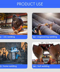 Heavy Duty 300 Amp Grounding Welding Earth Clamp Clip With 10-25 Plug Connector For MIG TIG Machines used in site and engineering welding.
