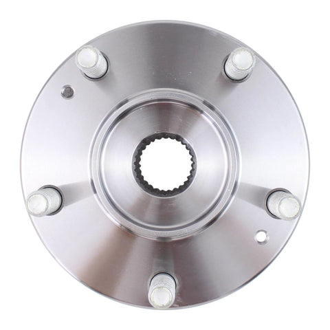 Front view of Front Wheel Hub Bearing For Hyundai Elantra 2021-2025, Kia Forte 2019-2024, K4 2025, And Niro 2023-2025