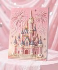 Dope 3D Castle Beaded Art Kit With Pearl Painting, Plastic Pearl Craft For Adults And Beginners