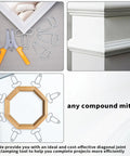 14 Piece Miter Spring Pliers Kit with pliers, clamps, and storage ring for frames and composite material miter joints