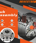 Rear Wheel Hub And Bearing Assembly For Ford Fusion 2006 To 2012 With Rear Wheel ABS So Your Ride Can Roll Smooth Again Also Fits Mercury Milan