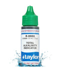 Total Alkalinity Indicator Dropper Refill 0.75 Ounce for Pool and Spa Water Testing, Super Easy Kit Extension, Quick Alkalinity Checks, Keep Your Test Kit Alive, Made in the USA. Bottle front view