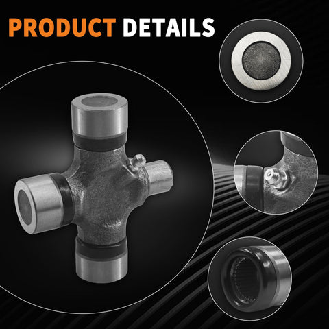 5-134X Universal Joint Kit For 1310 To 1330 Series OSR Outside Snap Ring Greasable U Joint Pack Of 2 product details