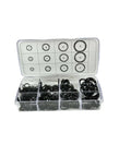 Rubber Faucet O Ring Kit 200 Piece 12 Size Assortment For Plumbing Seal Repair Resists Chemicals And High Heat Prevent Leaks Save Money