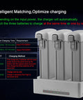 3 Way Charging Hub For DJI Avata 360 Drone 100W Fast Intelligent Battery Charger Station With Auto Battery Matching shown