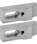 Low Profile Side Clamp Vise Set for Milling Jobs, 2 Piece CNC Vise Kit with 60kN Clamping Force, compact 20mm height, metal view