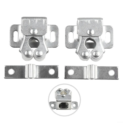 Heavy Duty Roller Catch Latch Lock For Cabinet Doors In Steel, Secure Closure For Boats, Caravans And Motorhomes, High Vibration Resistant