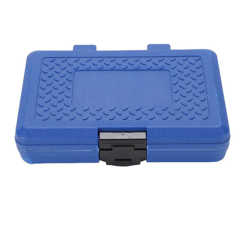 Blue storage case for Dual Head Lug Nut Socket Set In CrMo Steel Thin Wall Wheel Nut Sockets Five Piece Automotive Tool Kit