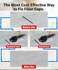 Floor Gap Fixer Tool For Laminate Wood Tile And Vinyl Floors With Heavy Duty Suction Cup Adjustable Height Setter And Quick Lock