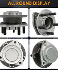 Front Wheel Bearing Hub Assembly 513325 Compatible With 2012 To 2020 Chrysler 300, Dodge Challenger And Charger With ABS Premium