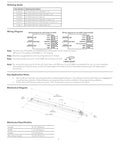 Programmable Linear LED Driver Pro Grade With Precise On Off Timing And 1 Percent Dimming For Architectural Lighting, 85W OTi Style Replacement For Osram 57420, 120 277V AC Compatible DIM 1 L wiring diagram and dimensions