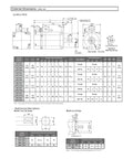 CHUNYE servo motor SGMJV-01A3A6S dimensional schematic with front and side views.