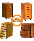 Premium Quality Undermount Drawer Slides Solid Beech Wood Center Mount Track 17 Inch Cabinet Glides Replacement Kit On Various Cabinets.