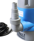 Close-up of Automatic On Off Submersible Sump Pump For Clean And Dirty Water Half Horsepower 2100 GPH copper winding