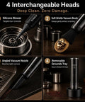 Rechargeable Mini Coffee Grinder Vacuum Cleaner With 4 Attachments for grinder bases and dosing chambers