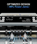 Value Count Money Counter For USD And EUR With UV MG IR Counterfeit Detection showing LED display and anti-jam features