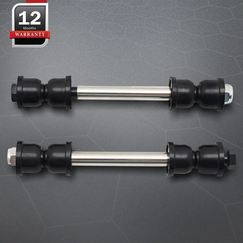 Front Stabilizer Sway Bar End Links For Chevy GMC Silverado Tahoe Suburban Yukon Escalade 2007 2016 OE Replacement Fits Avalanche 2007 2013 And Yukon XL 2007 2016, pair with 12-month warranty