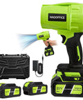 Powerful Cordless Leaf Blower With 21V Battery And Charger, Two 13000mAh Batteries, Lightweight Handheld Electric Blower