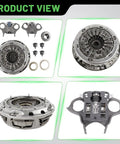 Ford Focus Fiesta EcoSport 6DCT250 DPS6 Dual Clutch Transmission Kit With Forks And Bearing Drop In Replacement parts