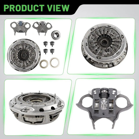 Ford Focus Fiesta EcoSport 6DCT250 DPS6 Dual Clutch Transmission Kit With Forks And Bearing Drop In Replacement parts