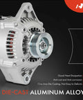 Alternator For Toyota Tacoma And T100 1994-1996 12V 60A With 5 Groove Pulley Clockwise Rotation Drop In Direct Fit Replaces 1012110530