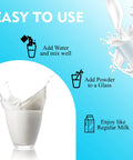 Easy steps to use 100 Percent Real Instant Nonfat Powdered Milk Your Go To For Baking And Coffee Substitute For Liquid Milk Gluten Free.