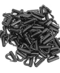 120 Piece Quick Change Spinner Clevis Set With Durable Plastic Blades Rotating Snaps black pieces for fishing tackle