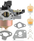 Plug and Play Carburetor for MBX10 MBX11 Mini Pit Bike with gaskets, fuel filters, and line, fits Honda GX100