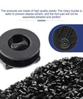 4 Pack Car Floor Mat Clips Set Durable Plastic Interior Fasteners Anti Slip Mats Retainers Universal Fit For Most Vehicles Easy Install And Secure Grip Black close-up