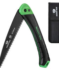 Folding Saw 7 Inch Hand Saw With Pouch D6A M2 Bimetal Blade Pruning and Camping Saw for Tree Wood and Limb Cutting Teflon Coated Blade