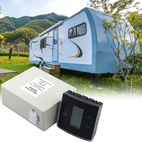 RV Wall Thermostat And Relay Box For Heat And Cool Control No Fuss Replacement Part For Camper Air Conditioners with camper