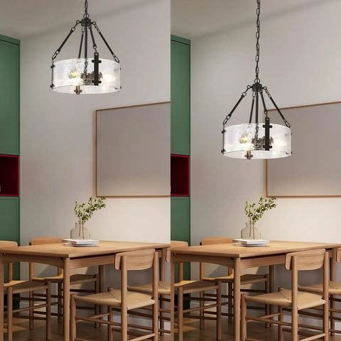 Dining room showcasing Dope Mid Century Modern Sputnik Ceiling Light Fixture Chandelier Industrial Semi Flush Mount Pendant Lighting.