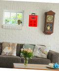 Red Portable Weatherproof Outdoor Electrical Junction Box With Impact Resistant Plastic Enclosure in living room setting