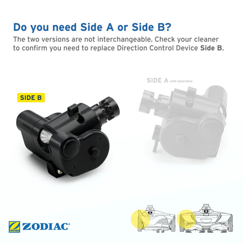Side B Gearbox For Smooth Turning And Killer Navigation In MX6 MX6 Elite MX8 MX8 Elite Pool Cleaners Replacement R0524800. 