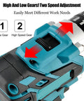 High and low gear switch on Heavy Duty Electric Wire Stripper And Cutter Peeling Tool With Lithium Battery for Copper Cable Stripping.
