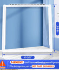 Crisper Pan Cover Replacement For Frigidaire Refrigerators 241969501 With Shelf Frame Without Glass, 17-3/8 x 18-3/8"