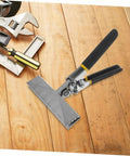 6 Inch Manual Sheet Metal Bender Duckbill Pliers Edge Seamer on wooden surface