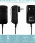 AC DC Adapter Compatible With Yamaha MM6 And MM8 Keyboard Workstation Power Supply Charger with multiple safety protections