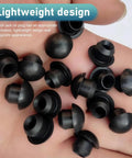 Six Pack Heavy Duty Hydraulic Jack Oil Fill Plug Universal Rubber Filler Bung For Bottle Jack And Floor Jack Oil Reservoir Fill Hole Easy Install Durable Seals For Garage And Workshop, lightweight design shown on hand