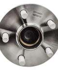 Front view of Pair Rear Wheel Bearing Hubs For Toyota Corolla 2009 2019, Pontiac Vibe 2009 2010, Matrix 2009 2014 1.8L FWD