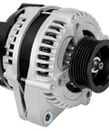 Beefy 130 Amp Alternator Replacement For Honda Pilot 2003-2004, Odyssey 2002-2004, Acura MDX 2001-2002 V6 3.5L, front view