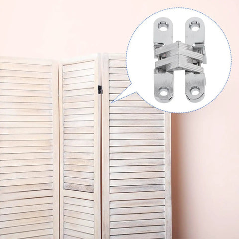 Heavy Duty Folding Door Hinge 13x60mm Invisible Wood Hinge on folding shutters, concealed hardware for home improvement projects