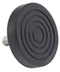 Heavy Duty Rubber Feet Levelers For Furniture Protection And Stability 58mm Diameter Screw On No Slip Floor Protectors Close-Up