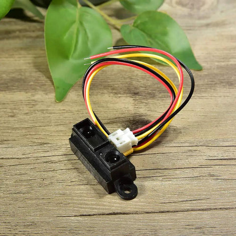 Sharp IR Analog Distance Sensor GP2Y0A21YK0F 10 To 80 Cm Cable for Arduino Pro Kit with multiple colored wires